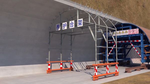 阿里地区隧道施工动画制作公司 - 隧道施工工艺和施工方法 - 隧道施工汇报动画视频 - bim 工程施工动画